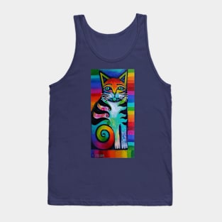 Rainbow kitty 2 Tank Top